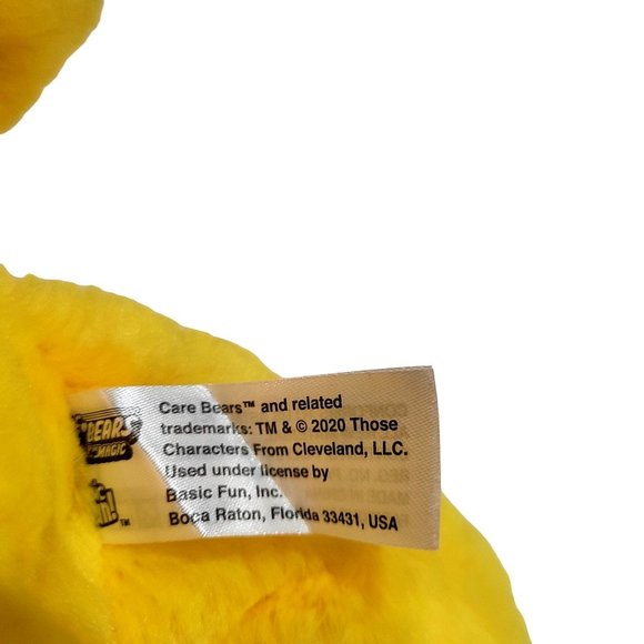 Care Bears Funshine Sunshine Bear 2020 Yellow Sunglasses EUC 14" - Picture 8 of 8